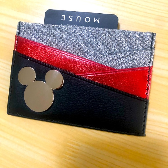 Disney Bags Nwt Disney Mickey Mouse Card Holder Poshmark